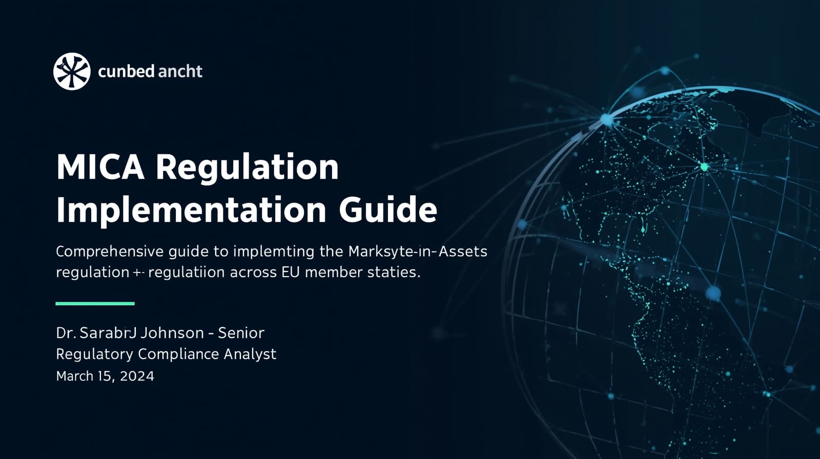 MiCA Regulation Implementation Guide
